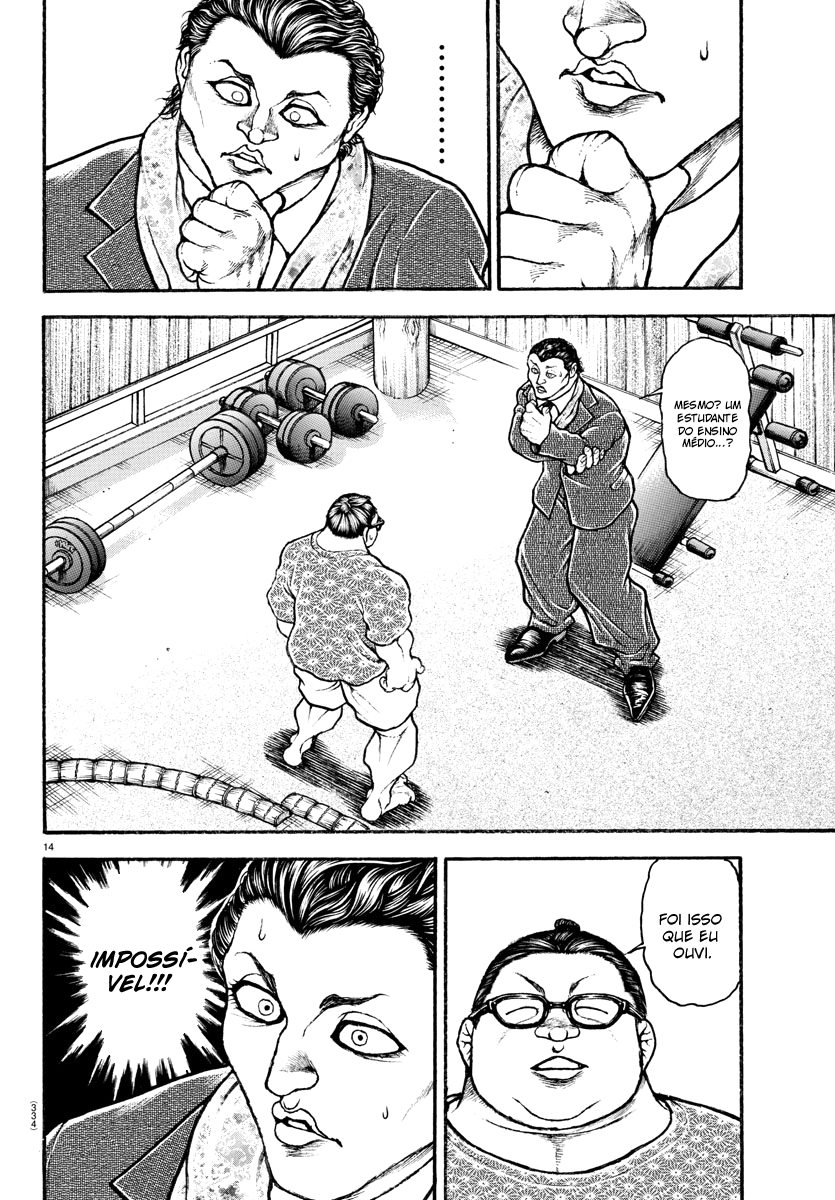 Baki's Way: "Nomi no Sukune" Arc Capítulo 70 Página 15