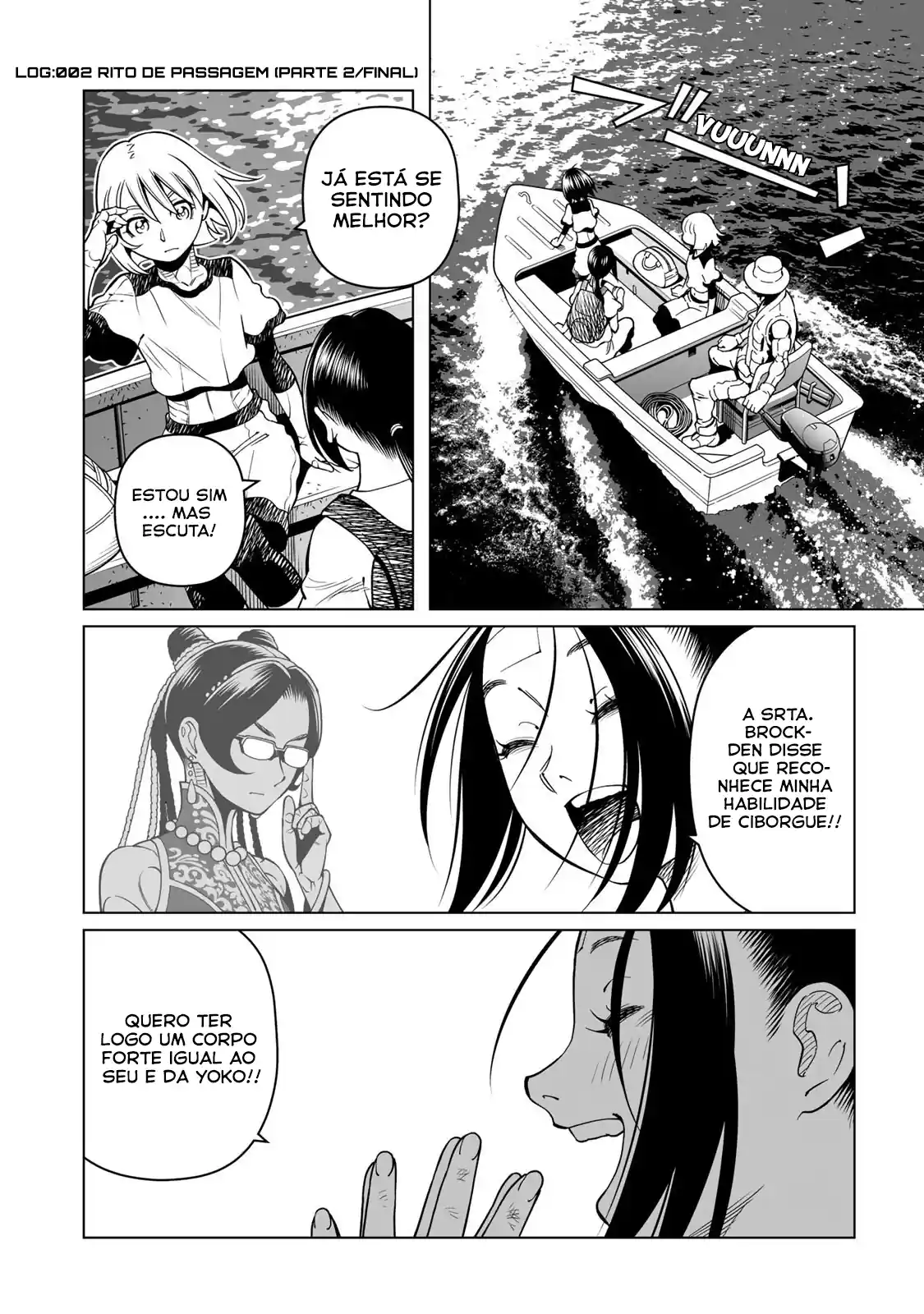 Battle Angel Alita: panzer kunst chronicle Capítulo 2.2 Página 1