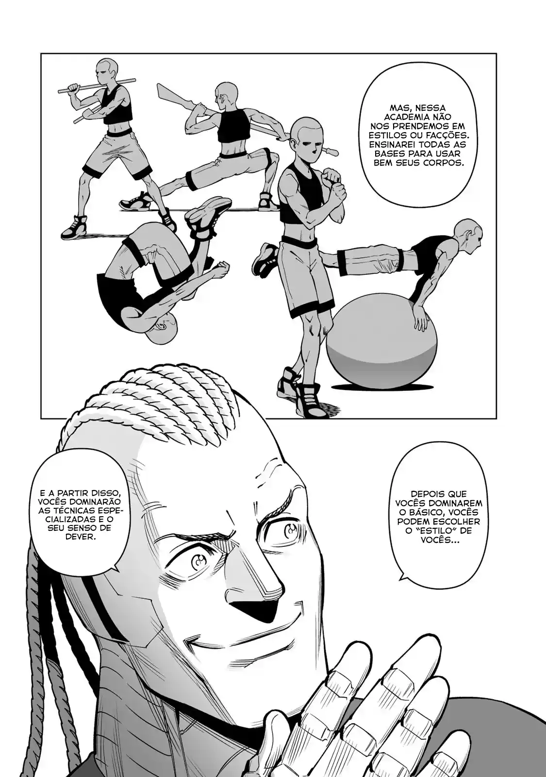 Battle Angel Alita: panzer kunst chronicle Capítulo 2.2 Página 4