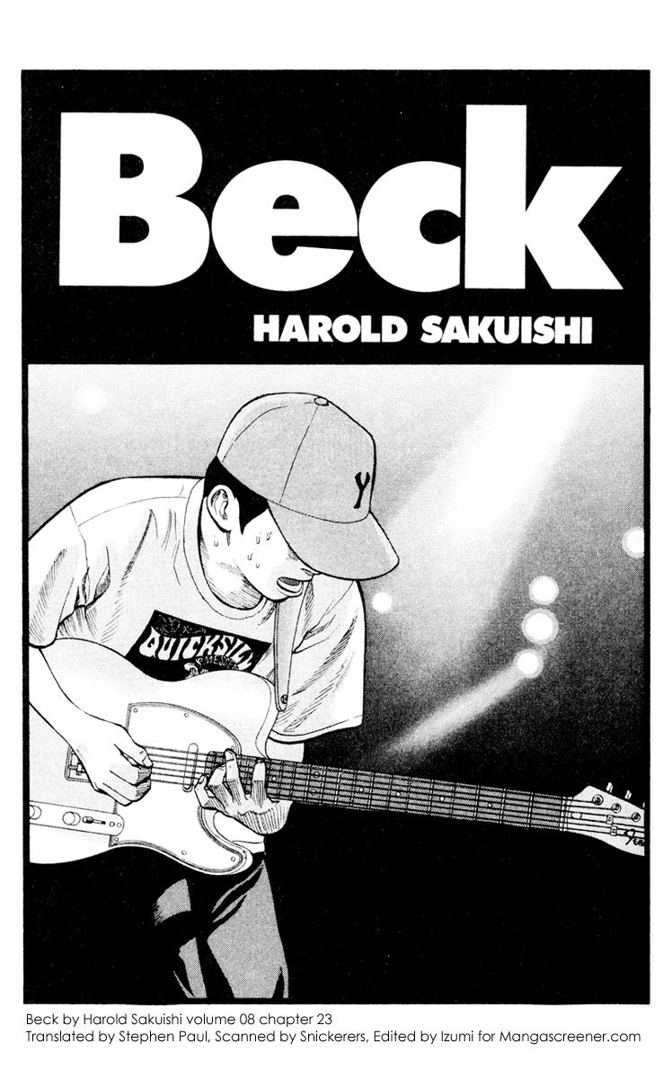 Beck (BECK: Mongolian Chop Squad) Capítulo 23 Página 1