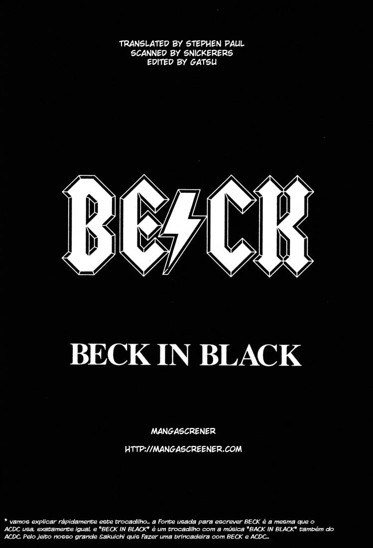 Beck (BECK: Mongolian Chop Squad) Capítulo 30 Página 1
