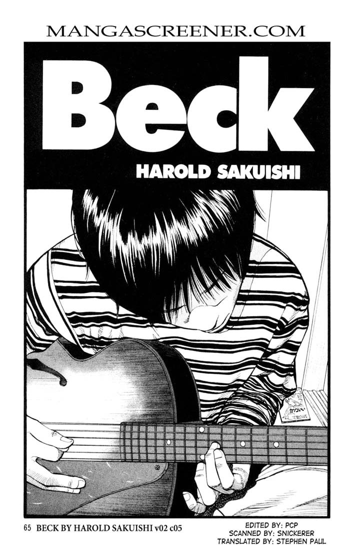 Beck (BECK: Mongolian Chop Squad) Capítulo 5 Página 2