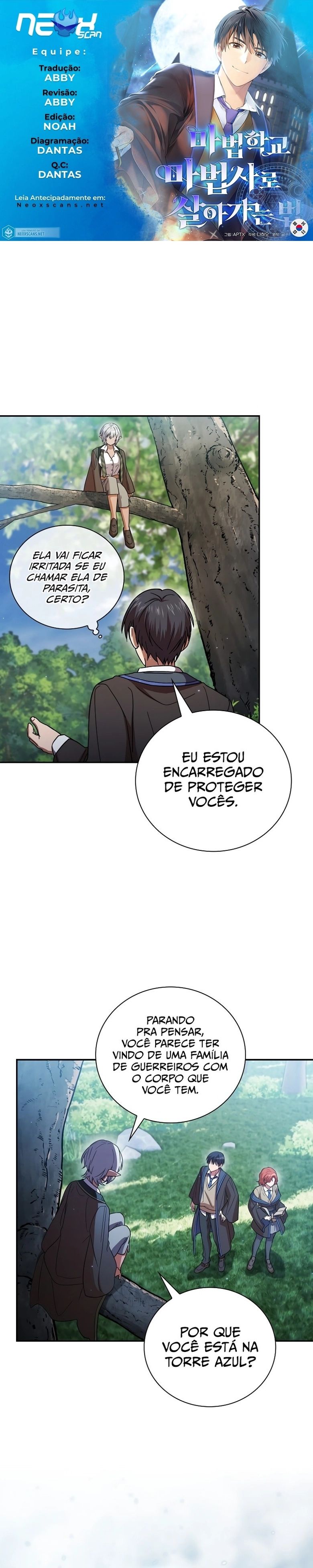 Becoming a Magic School Mage Capítulo 8 Página 1
