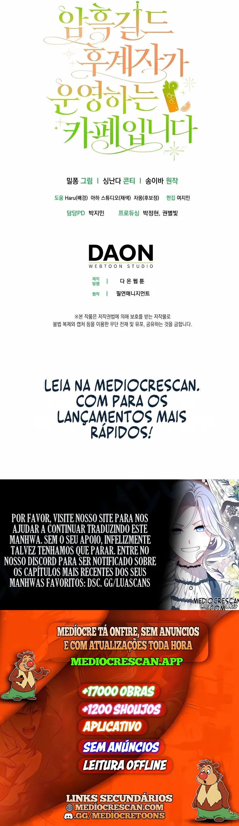 Bem-vinda ao Café do Sucessor da Guilda das Trevas Capítulo 12 Página 40