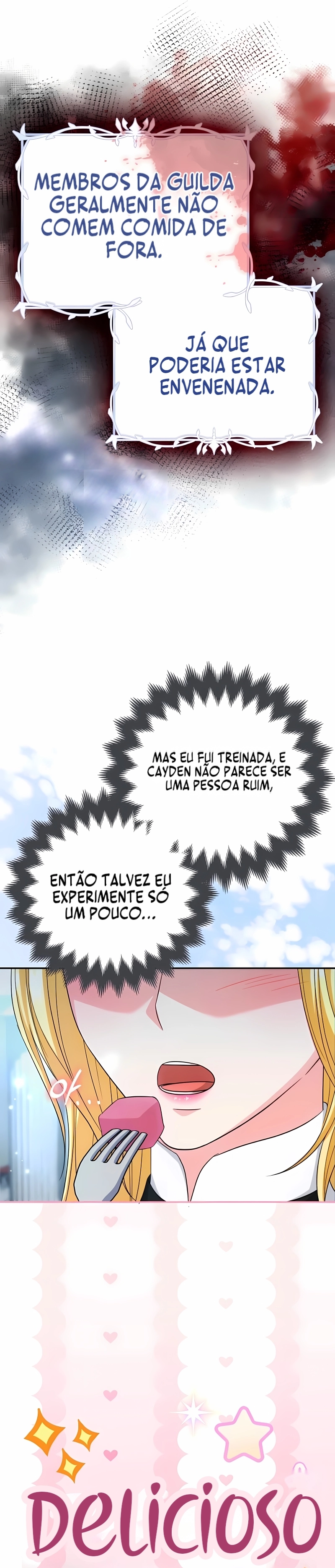 Bem-vinda ao Café do Sucessor da Guilda das Trevas Capítulo 14 Página 12