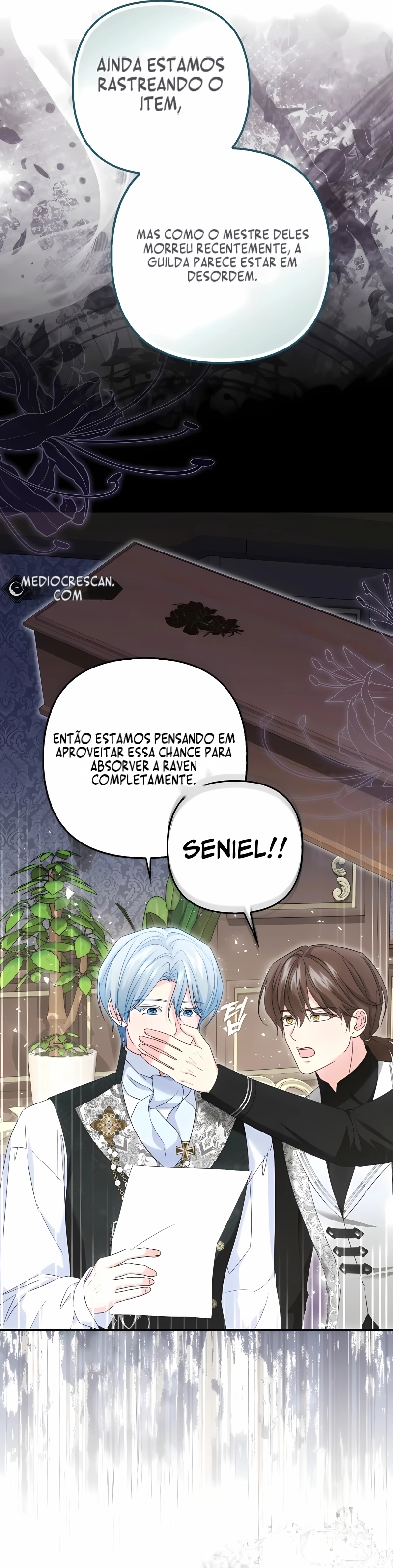 Bem-vinda ao Café do Sucessor da Guilda das Trevas Capítulo 8 Página 35