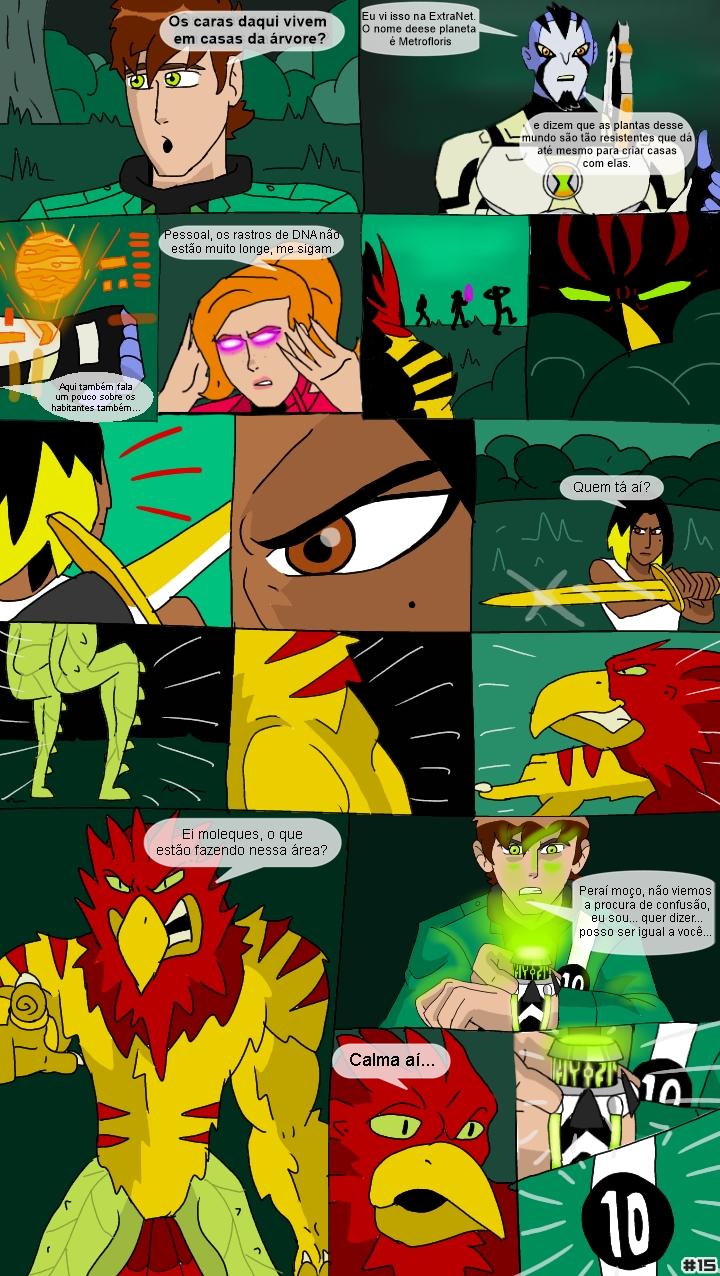 Ben 10 - Omnihero (Doujinshi) Capítulo 3 Página 16