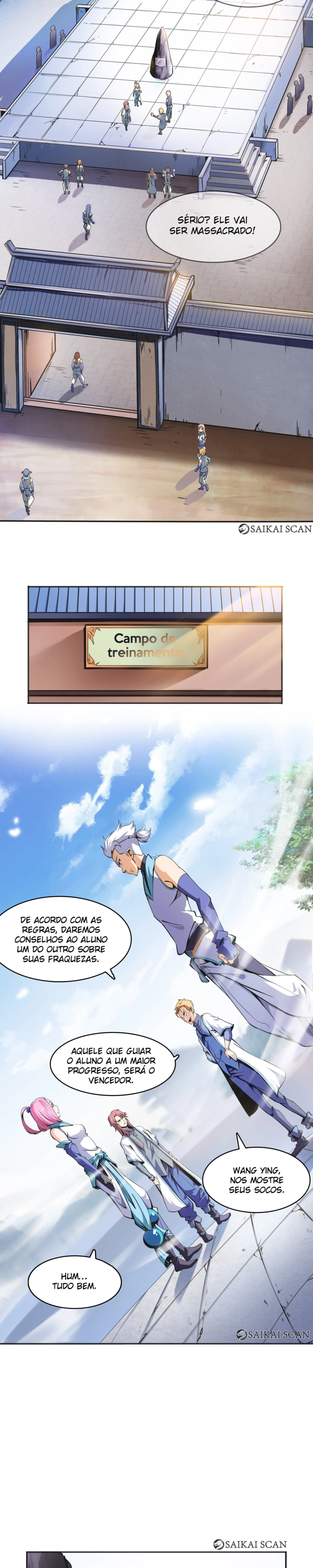 Biblioteca do Caminho do Céu Capítulo 2 Página 12