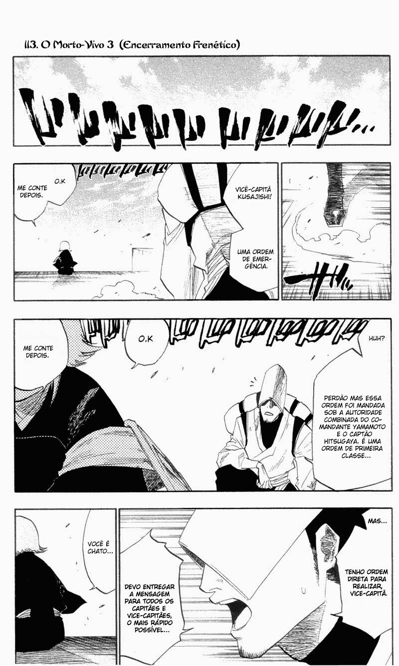 Bleach Capítulo 113 Página 1