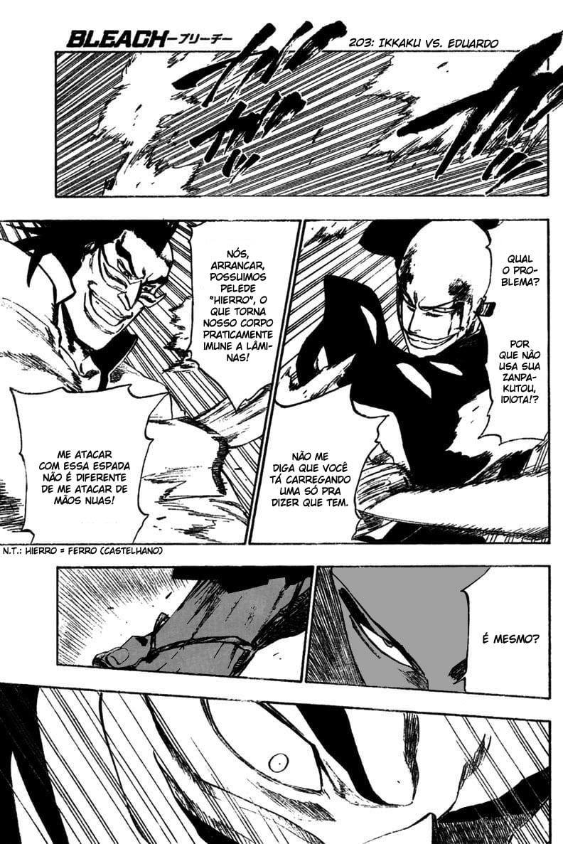 Bleach Capítulo 203 Página 1