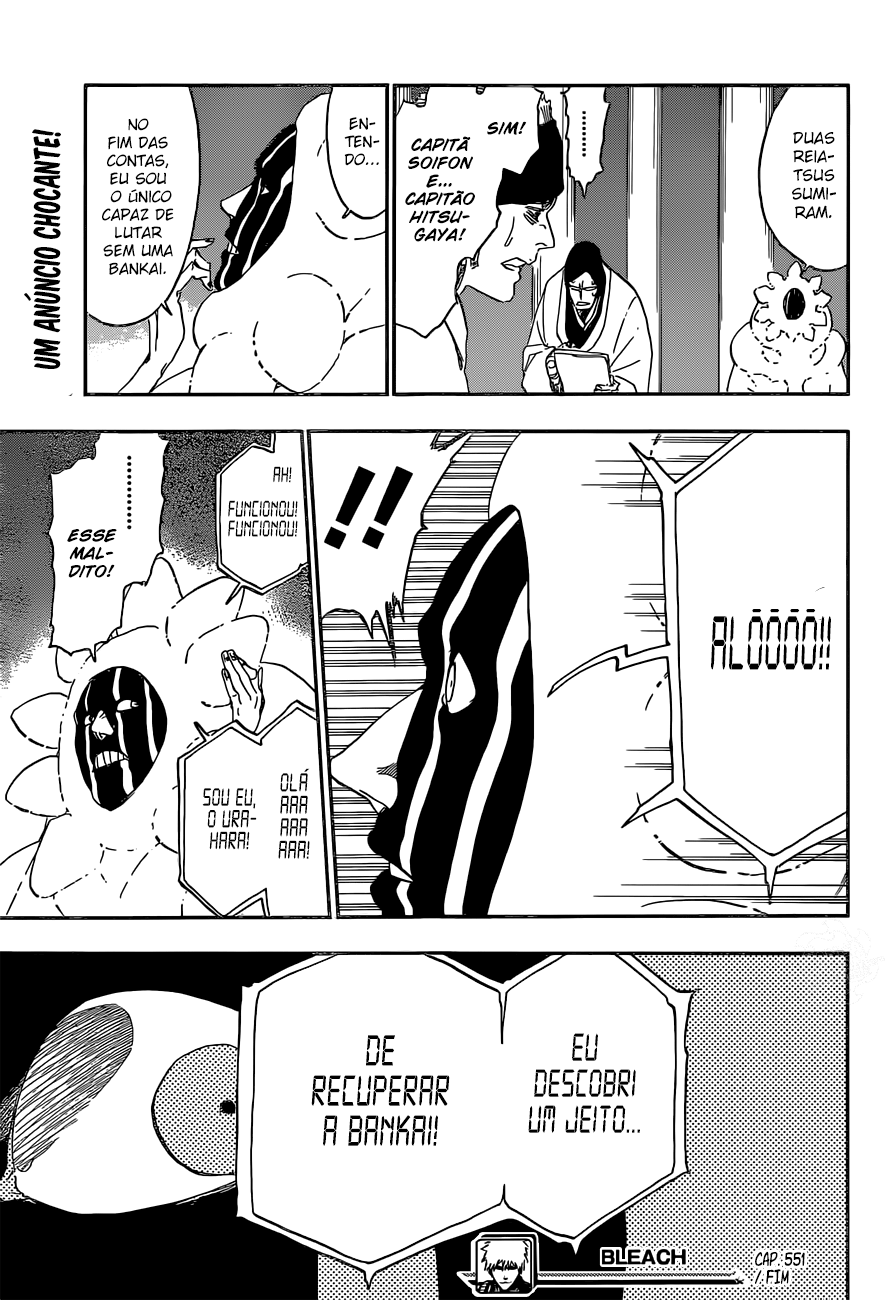 Bleach Capítulo 551 Página 18
