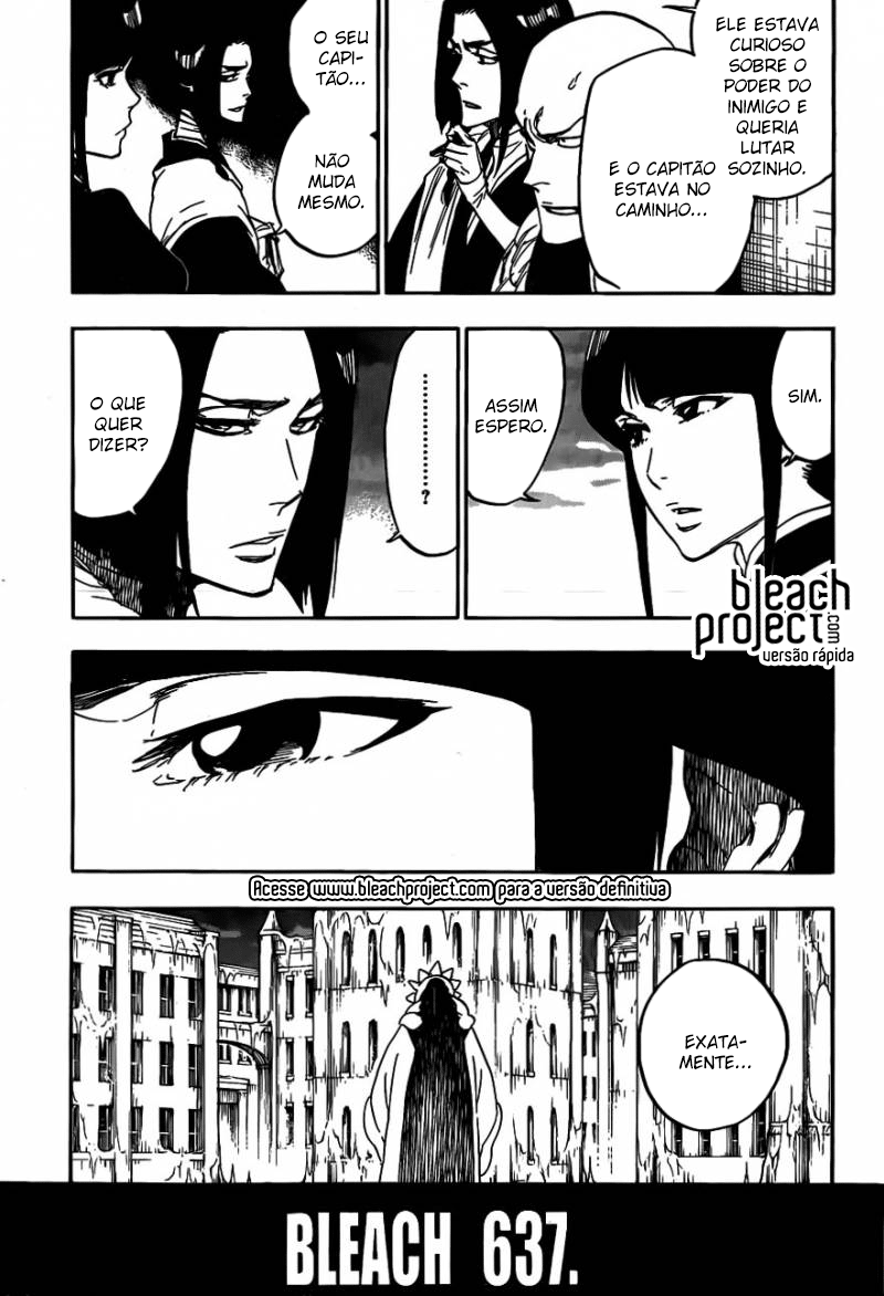 Bleach Capítulo 637 Página 3