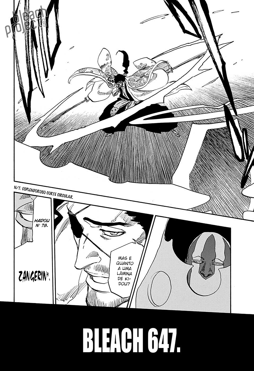 Bleach Capítulo 647 Página 7
