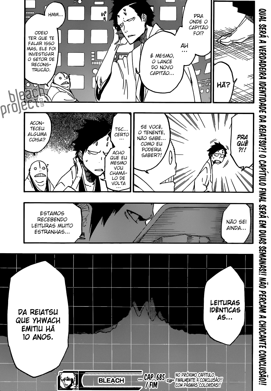 Bleach Capítulo 685 Página 19
