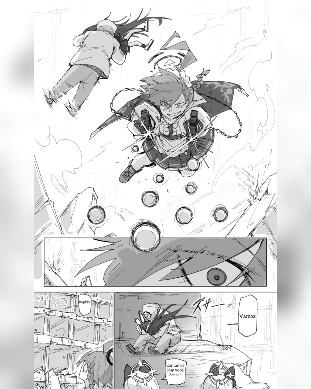 Blue Archive - Kankan's Blue Archive Logs (Doujinshi) Capítulo 5 Página 2