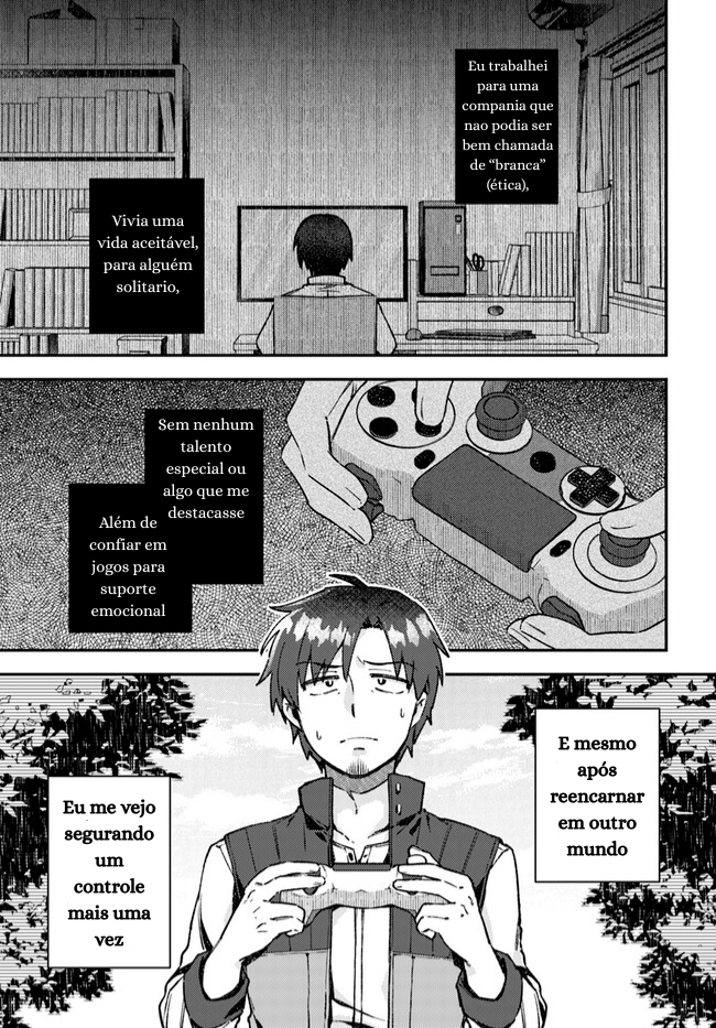 Bottom-Tier Old Man, Living the Easy Life in Another World with Cheat Powers Capítulo 1 Página 3