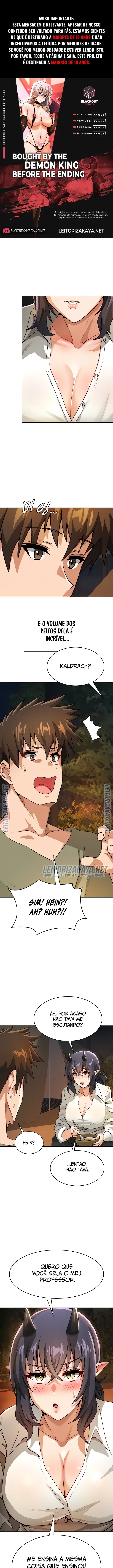 Bought by the Demon Lord before the Ending Capítulo 40 Página 1