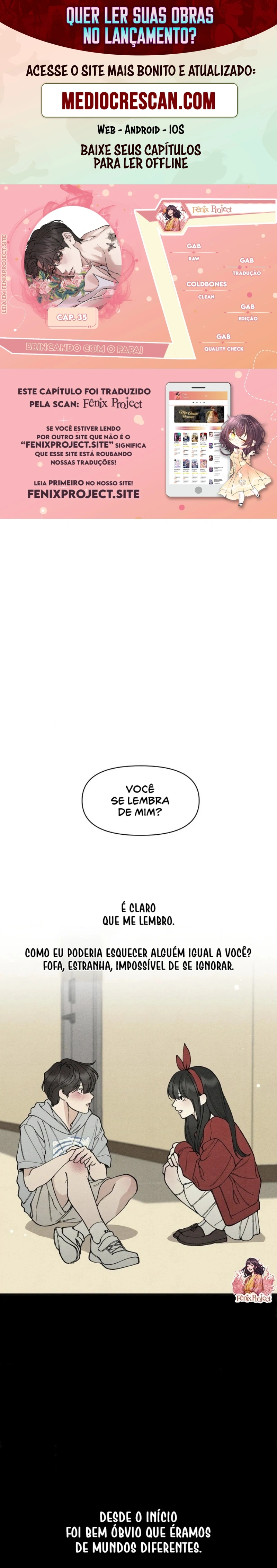 Brincando com o Papai Capítulo 35 Página 1