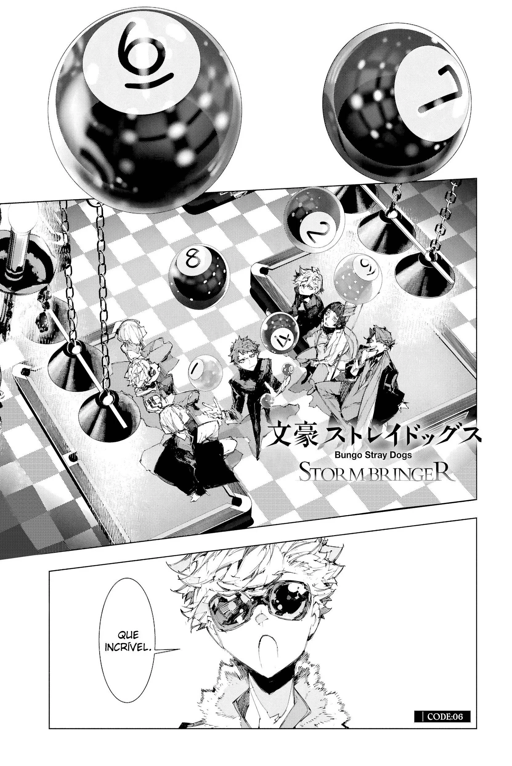 Bungou Stray Dogs: STORM BRINGER Capítulo 6 Página 3
