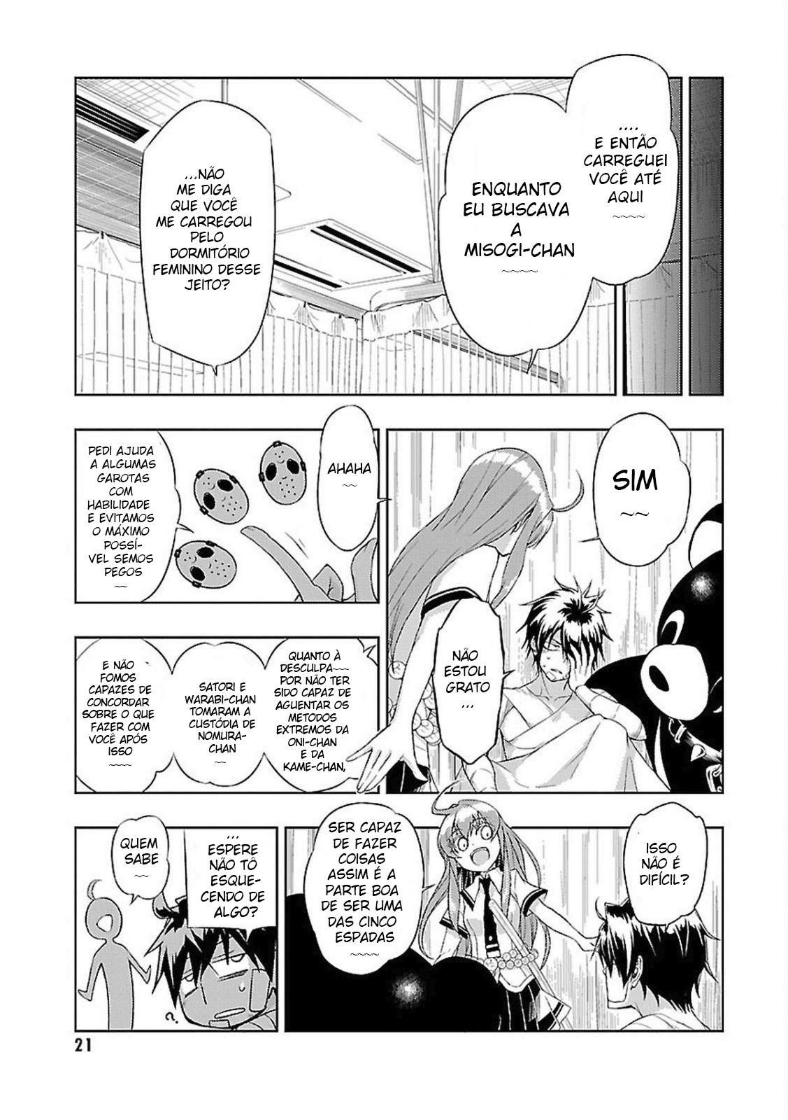 Busou Shoujo Machiavellism Capítulo 17 Página 19
