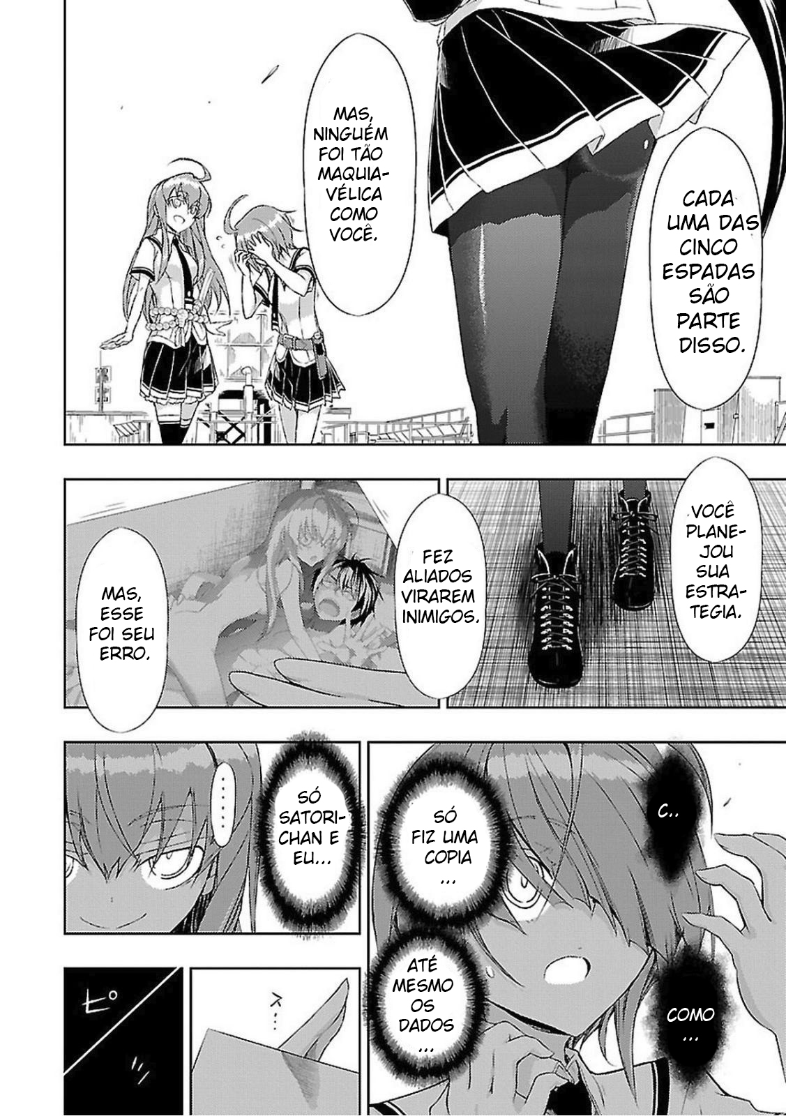 Busou Shoujo Machiavellism Capítulo 20 Página 9