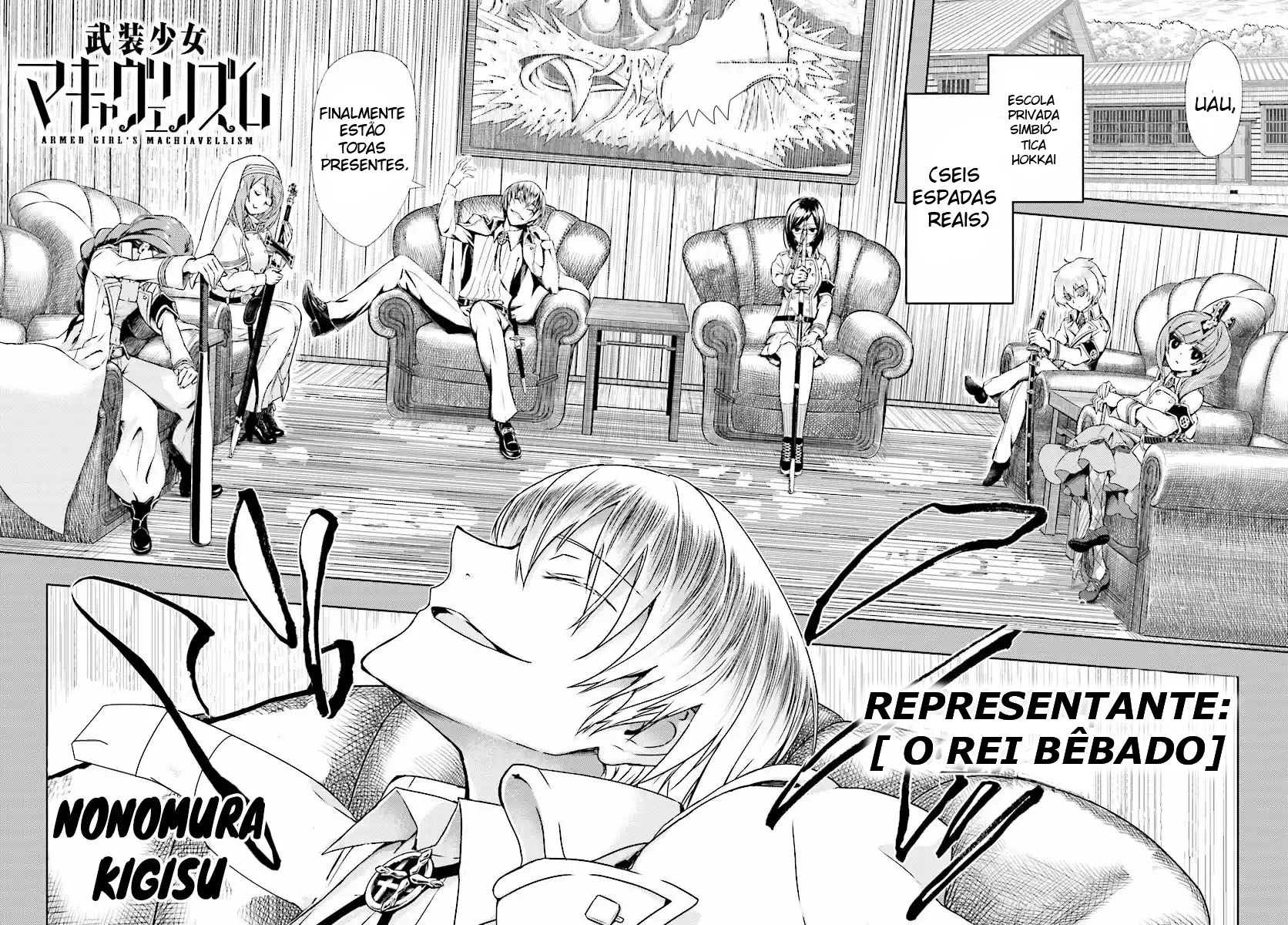 Busou Shoujo Machiavellism Capítulo 35 Página 13