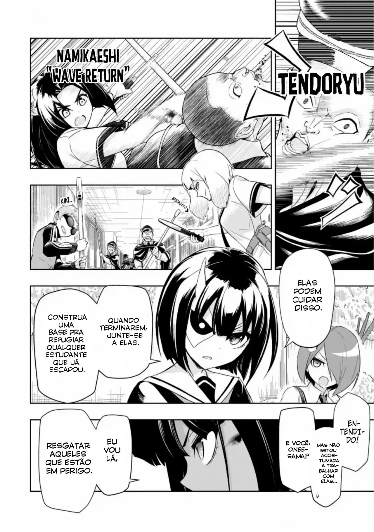 Busou Shoujo Machiavellism Capítulo 55 Página 7