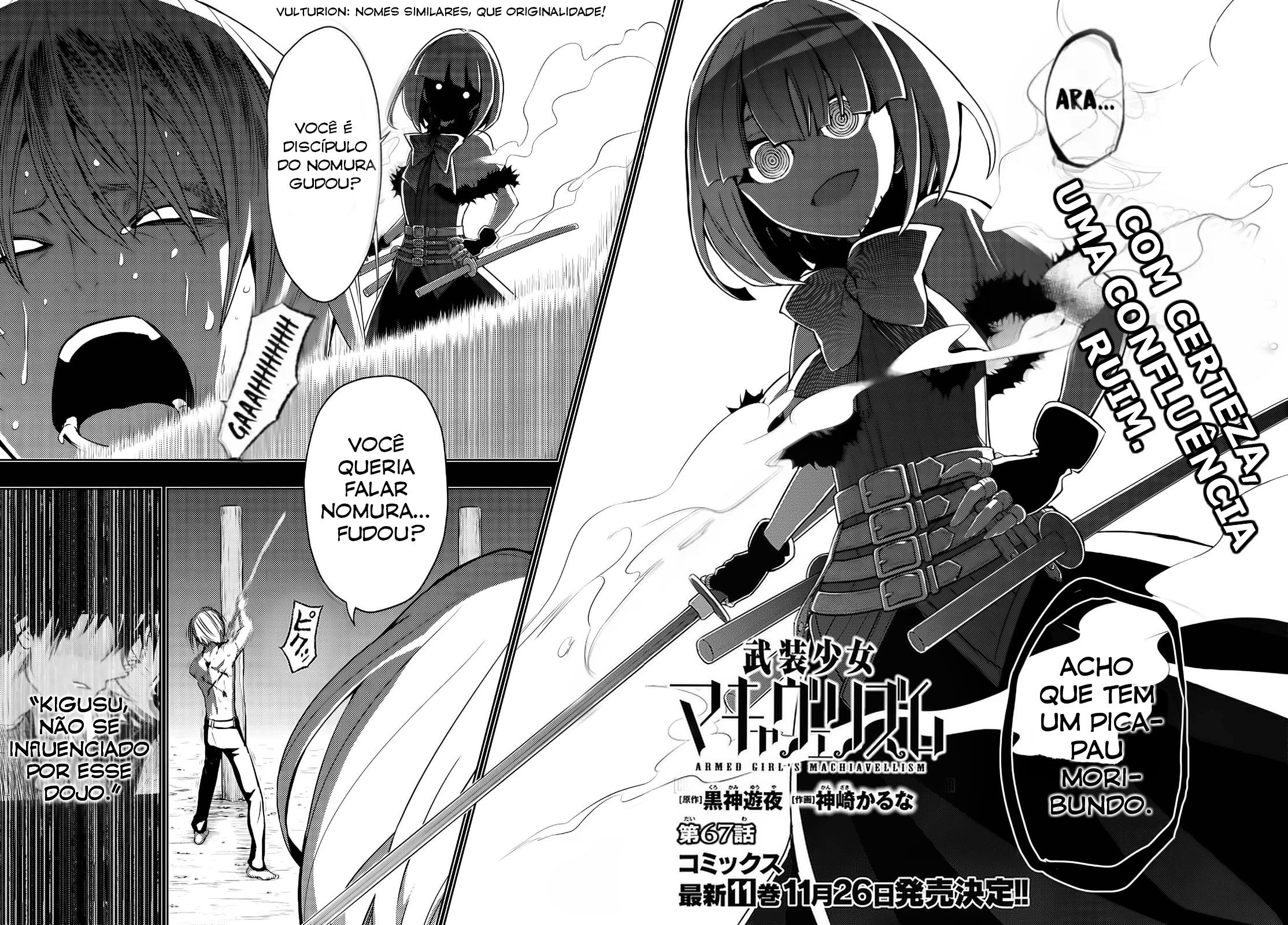 Busou Shoujo Machiavellism Capítulo 67 Página 3