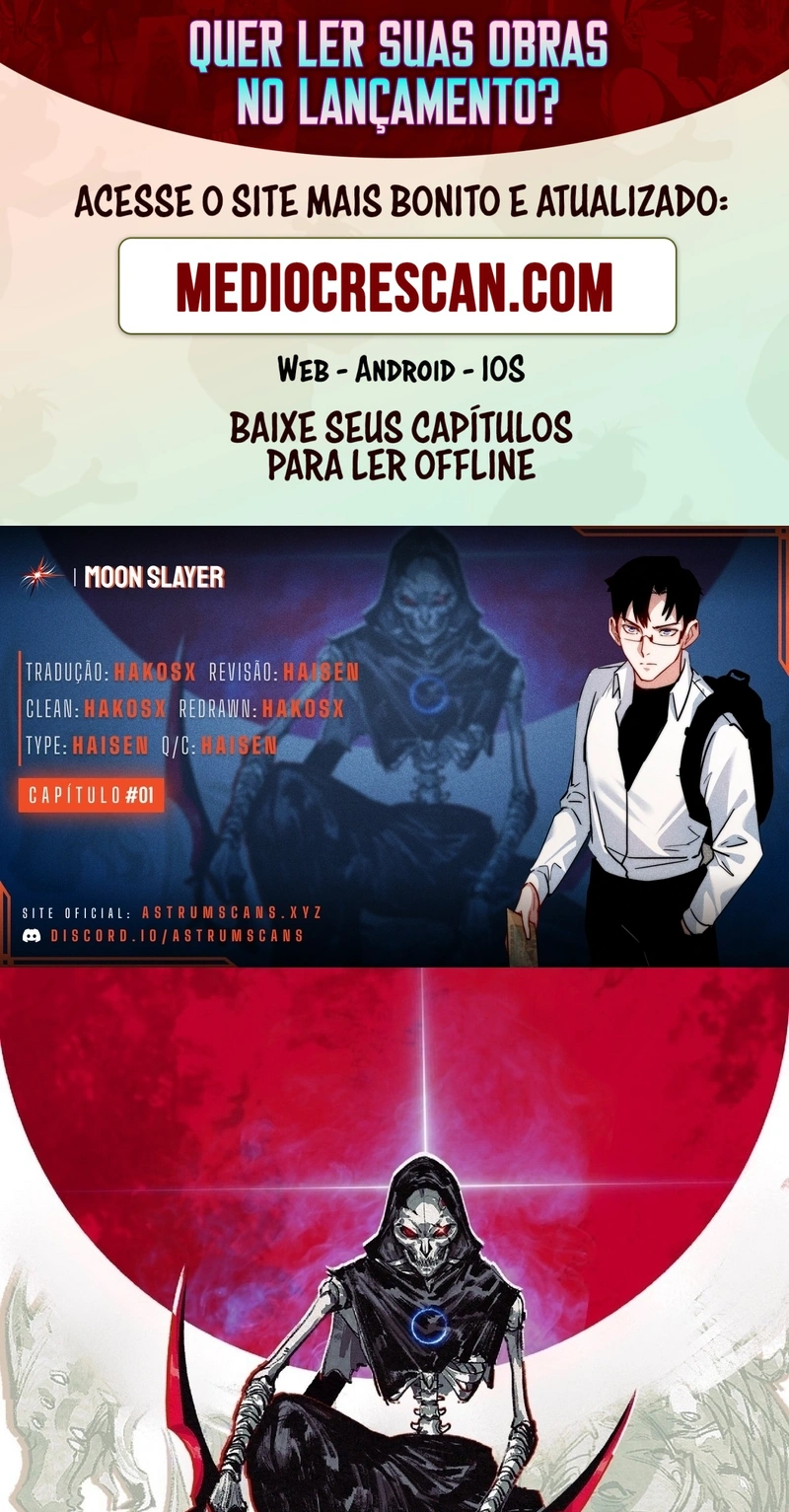 Caçador da Lua – Renascido como o Chefe Esqueleto Capítulo 1 Página 1