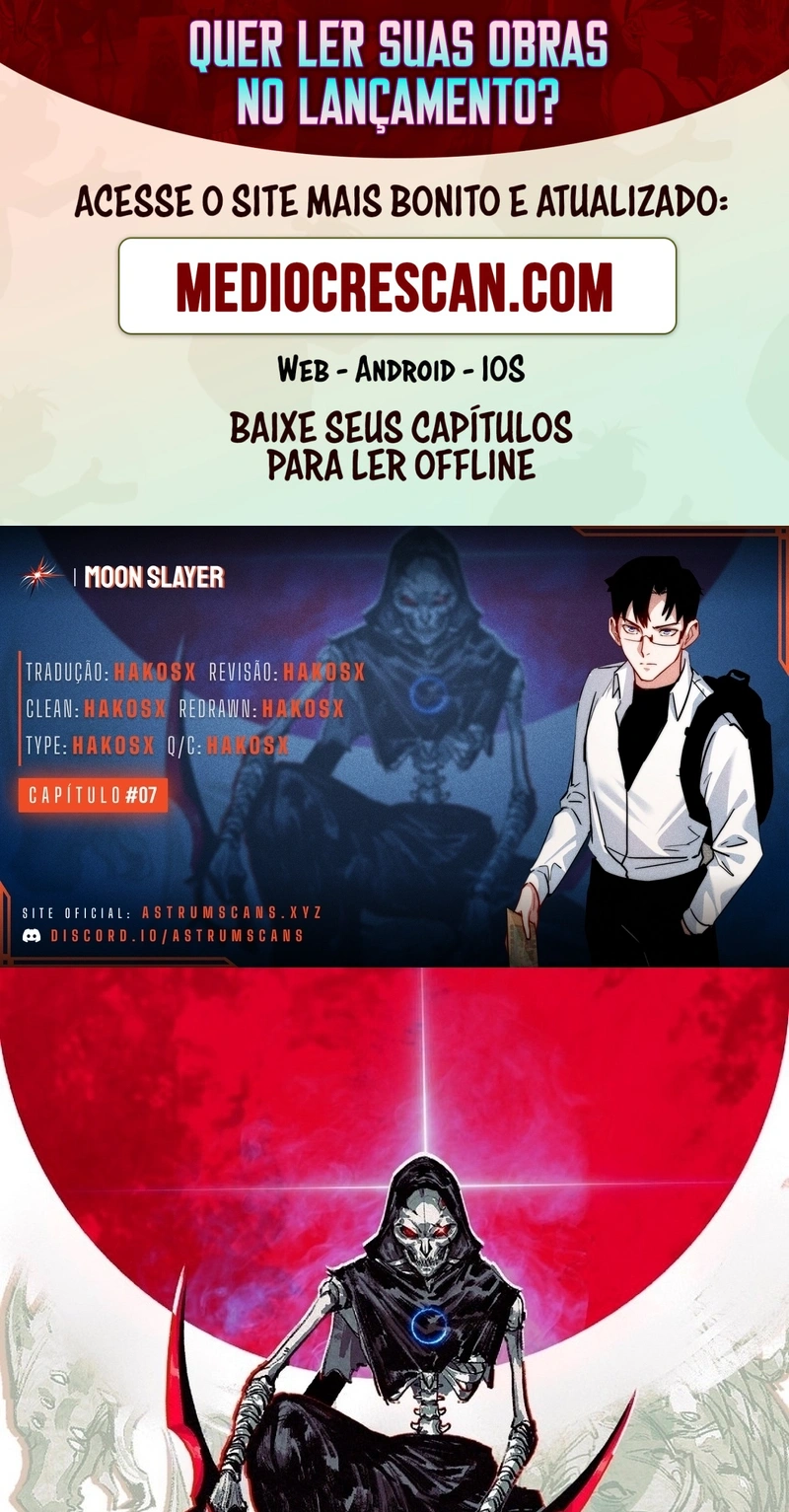 Caçador da Lua – Renascido como o Chefe Esqueleto Capítulo 7 Página 1