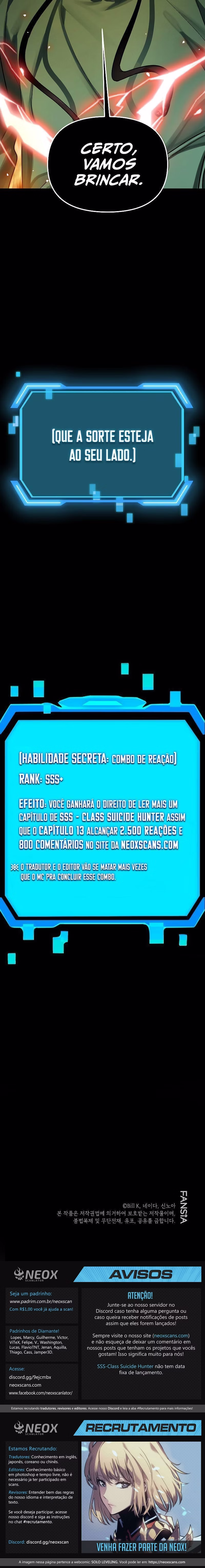Caçador Suicida Rank-SSS Capítulo 13 Página 21