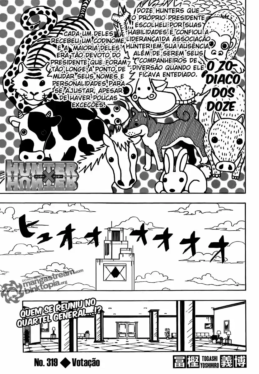 Caçador x Caçador Capítulo 319 Página 1