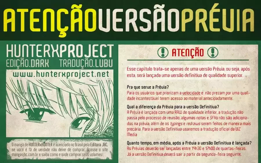 Caçador x Caçador Capítulo 345 Página 1