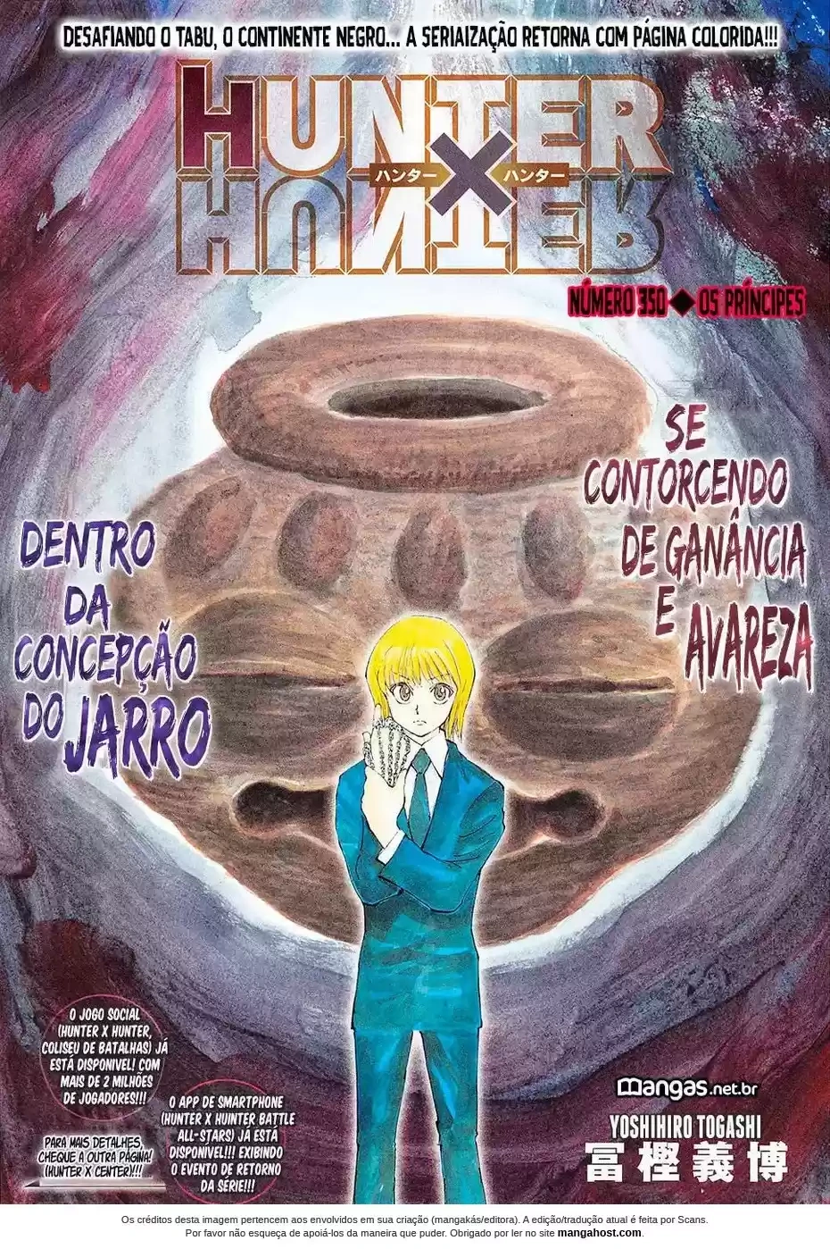 Caçador x Caçador Capítulo 350 Página 3