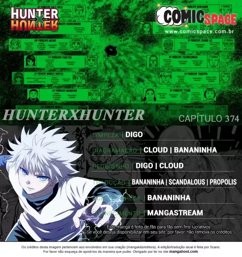 Caçador x Caçador Capítulo 374 Página 3