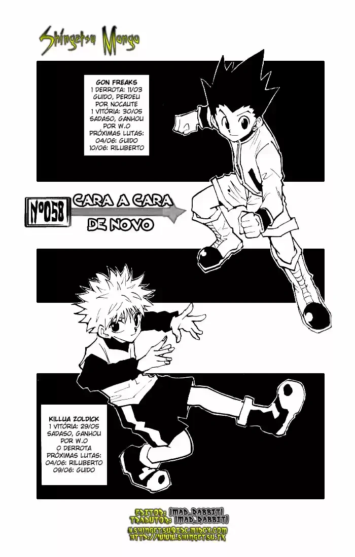 Caçador x Caçador Capítulo 58 Página 3