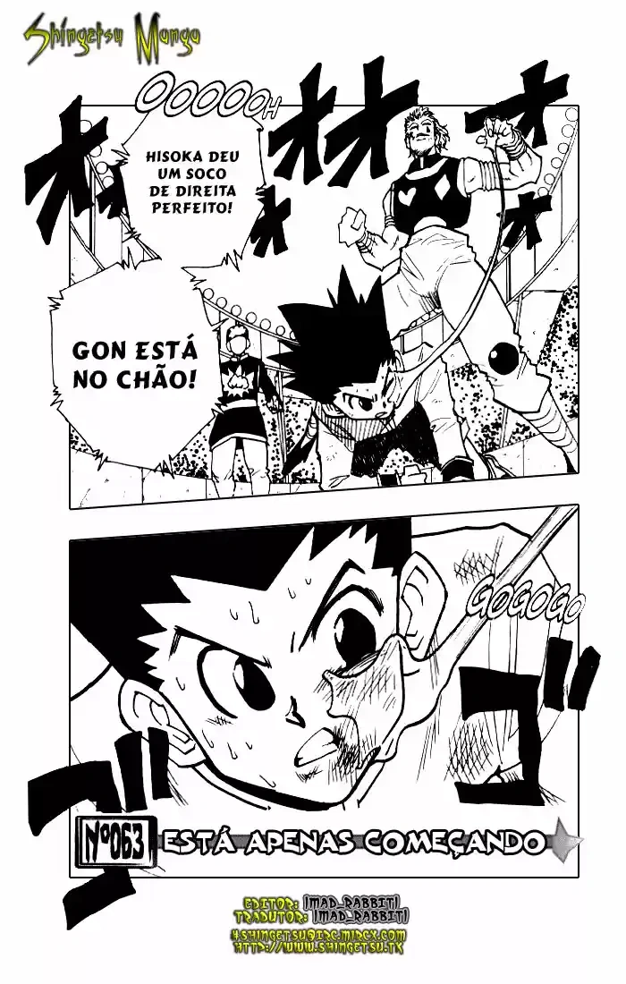 Caçador x Caçador Capítulo 63 Página 3
