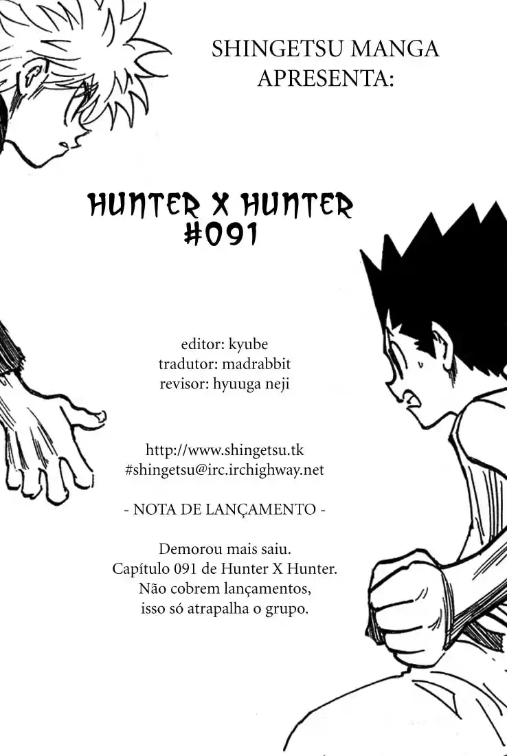 Caçador x Caçador Capítulo 91 Página 3
