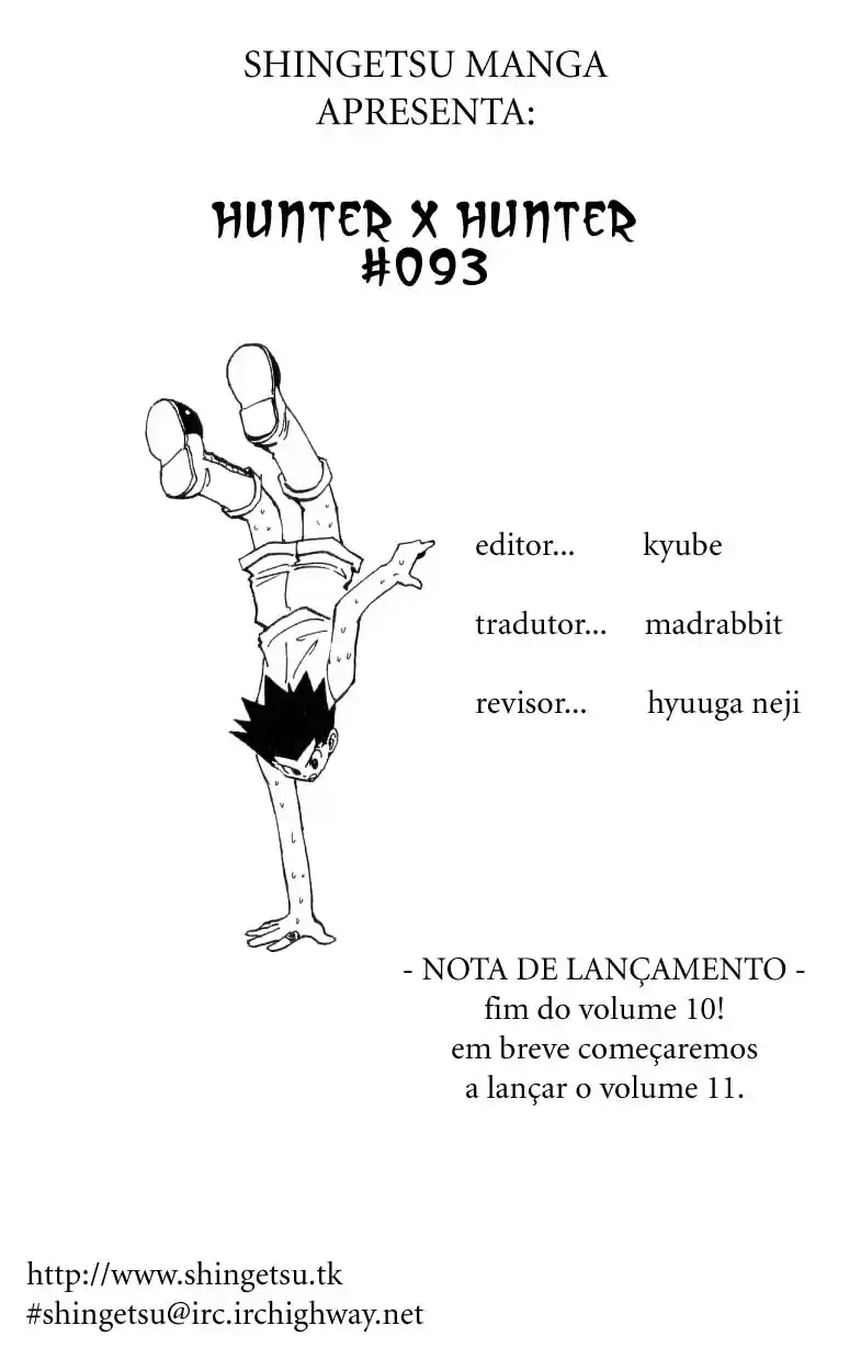 Caçador x Caçador Capítulo 93 Página 3