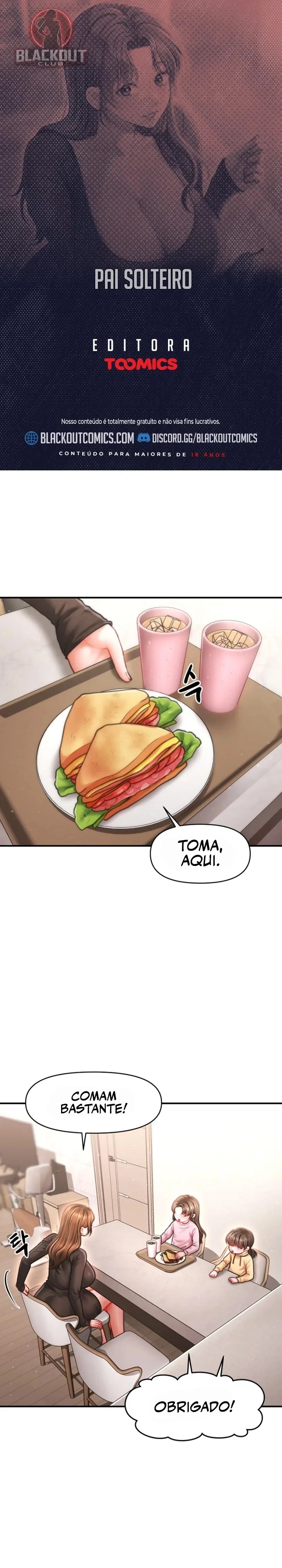 Café de Mães Solteiras Capítulo 4 Página 1