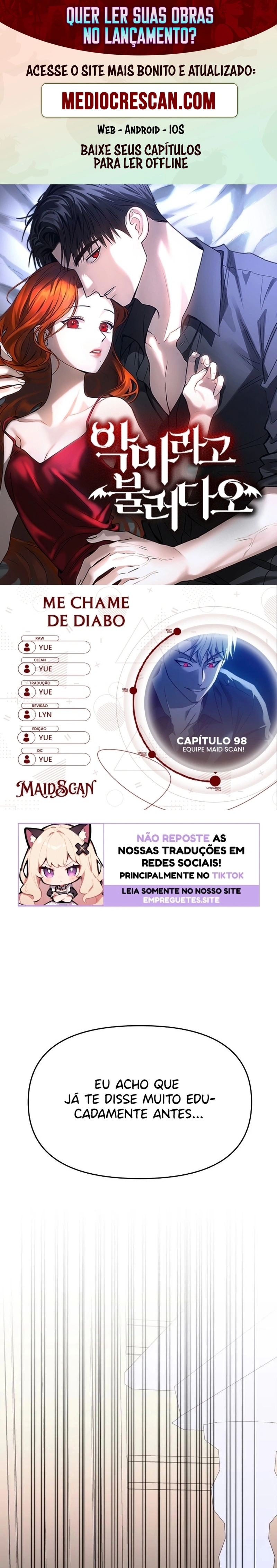 Call Me the Devil Capítulo 98 Página 1