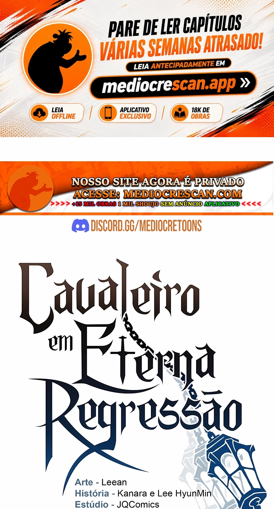 Cavaleiro em Eterna Regressão Capítulo 112 Página 1