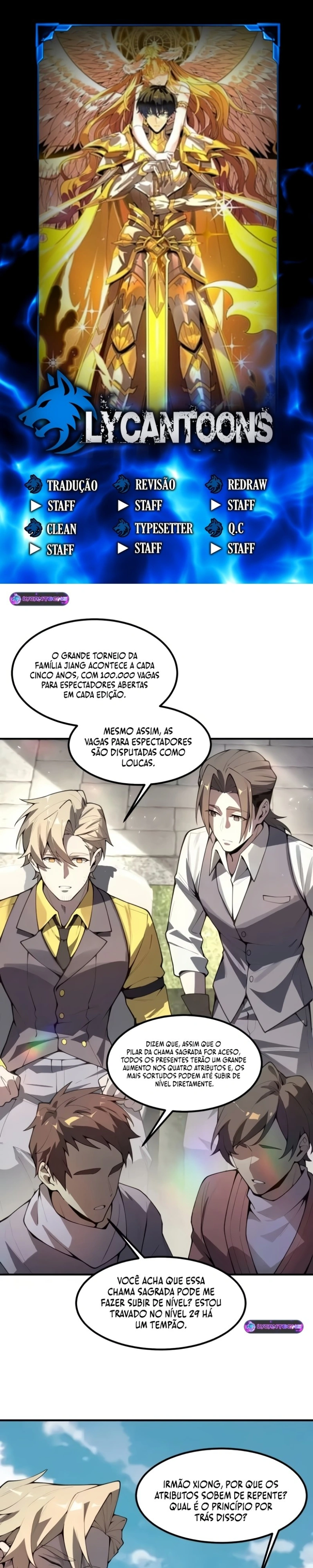 Cavaleiro Santo De Grau SSS Capítulo 186 Página 1