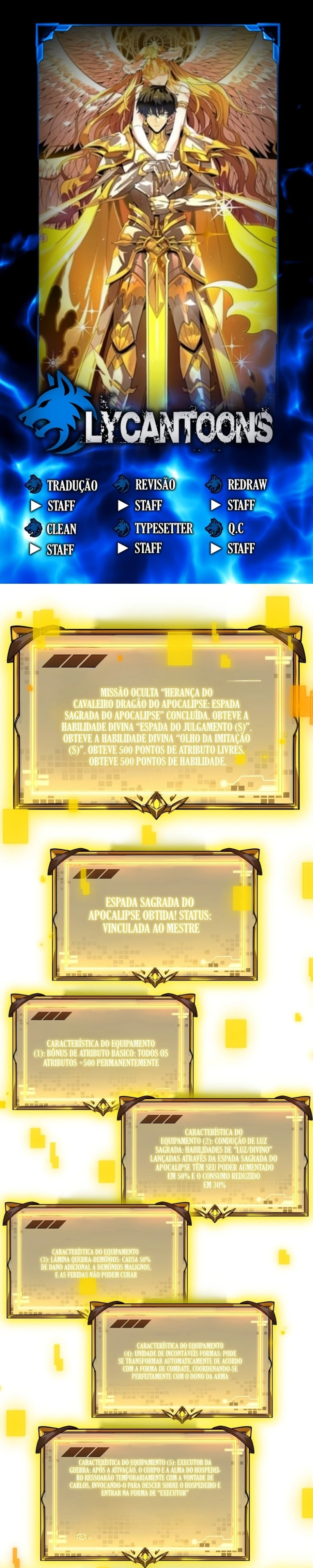 Cavaleiro Santo De Grau SSS Capítulo 200 Página 1
