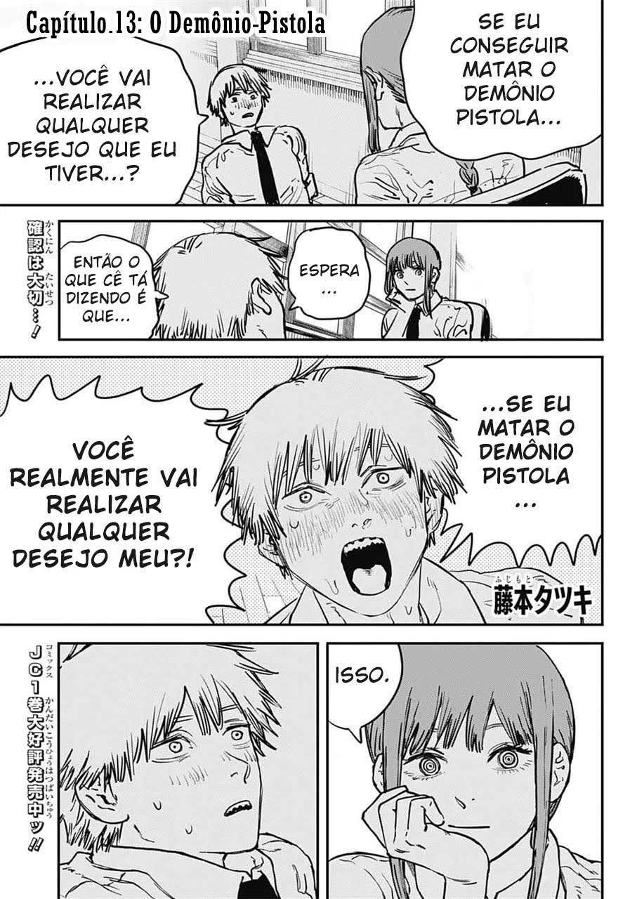 Chainsaw Man Capítulo 13 Página 1
