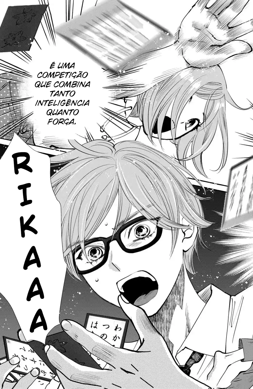 Chihayafuru e Kimigatame Capítulo 1 Página 10