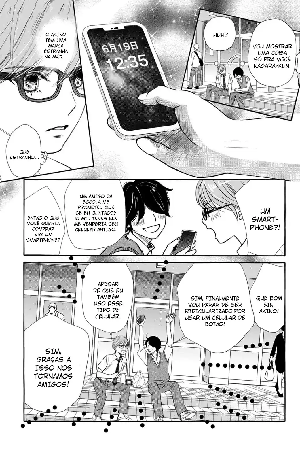 Chihayafuru e Kimigatame Capítulo 1 Página 18
