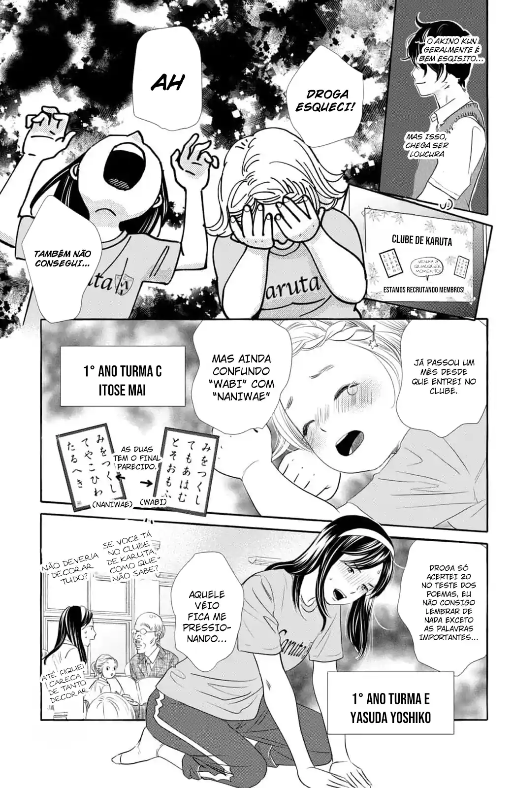 Chihayafuru e Kimigatame Capítulo 1 Página 22
