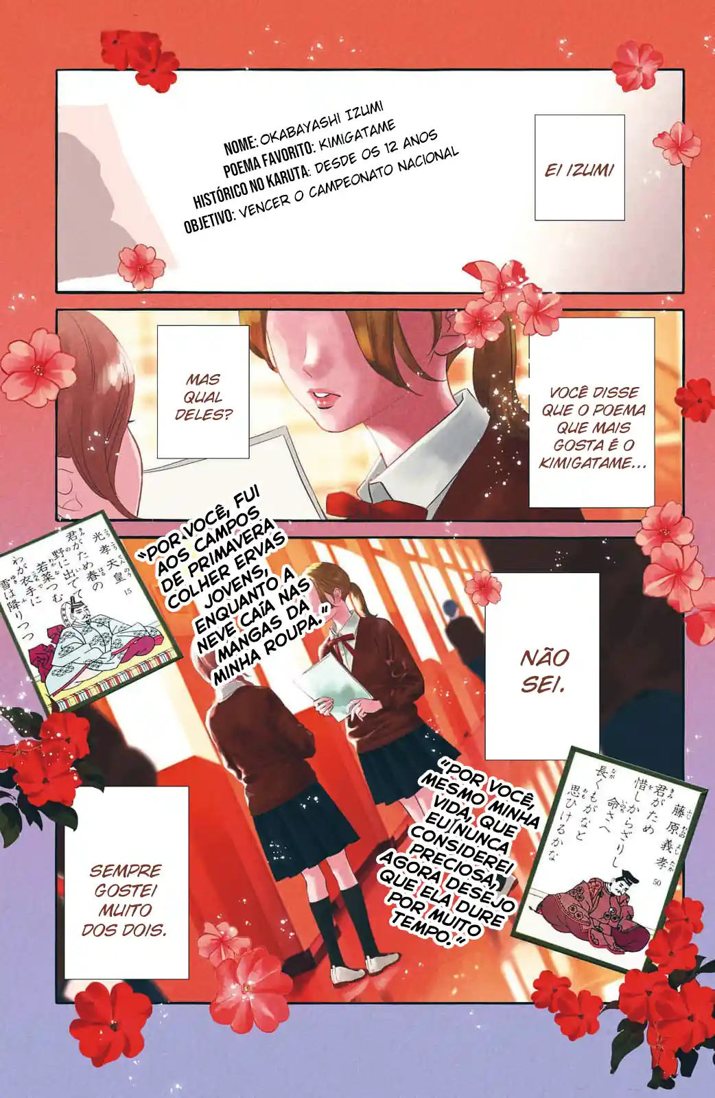 Chihayafuru e Kimigatame Capítulo 1 Página 5