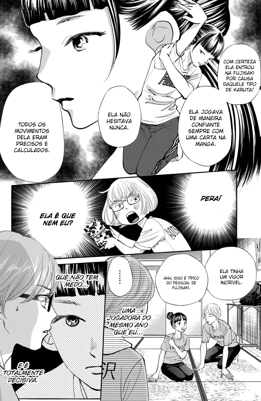 Chihayafuru e Kimigatame Capítulo 2 Página 12